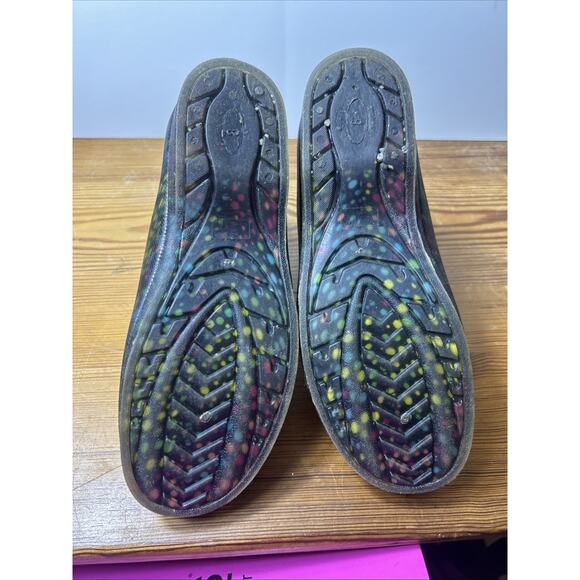 Corkys Women’s Rubber Rain Ankle Boots RAINBOW-Colored Polka Dot, Size 8 - Picture 6 of 9